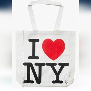 Artisan Owl Officially Licensed I Heart New York Polyester Reusable Tote Bag